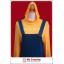 ชุดเดรสมินเนี่ยน สีเหลืองฟ้า (Minion Cosplay Costume)