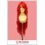 วิกผมเกรล แบล็คบัตเลอร์ สีแดง Grell Black Butler Cosplay Wig