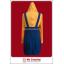 ชุดเดรสมินเนี่ยน สีเหลืองฟ้า (Minion Cosplay Costume)