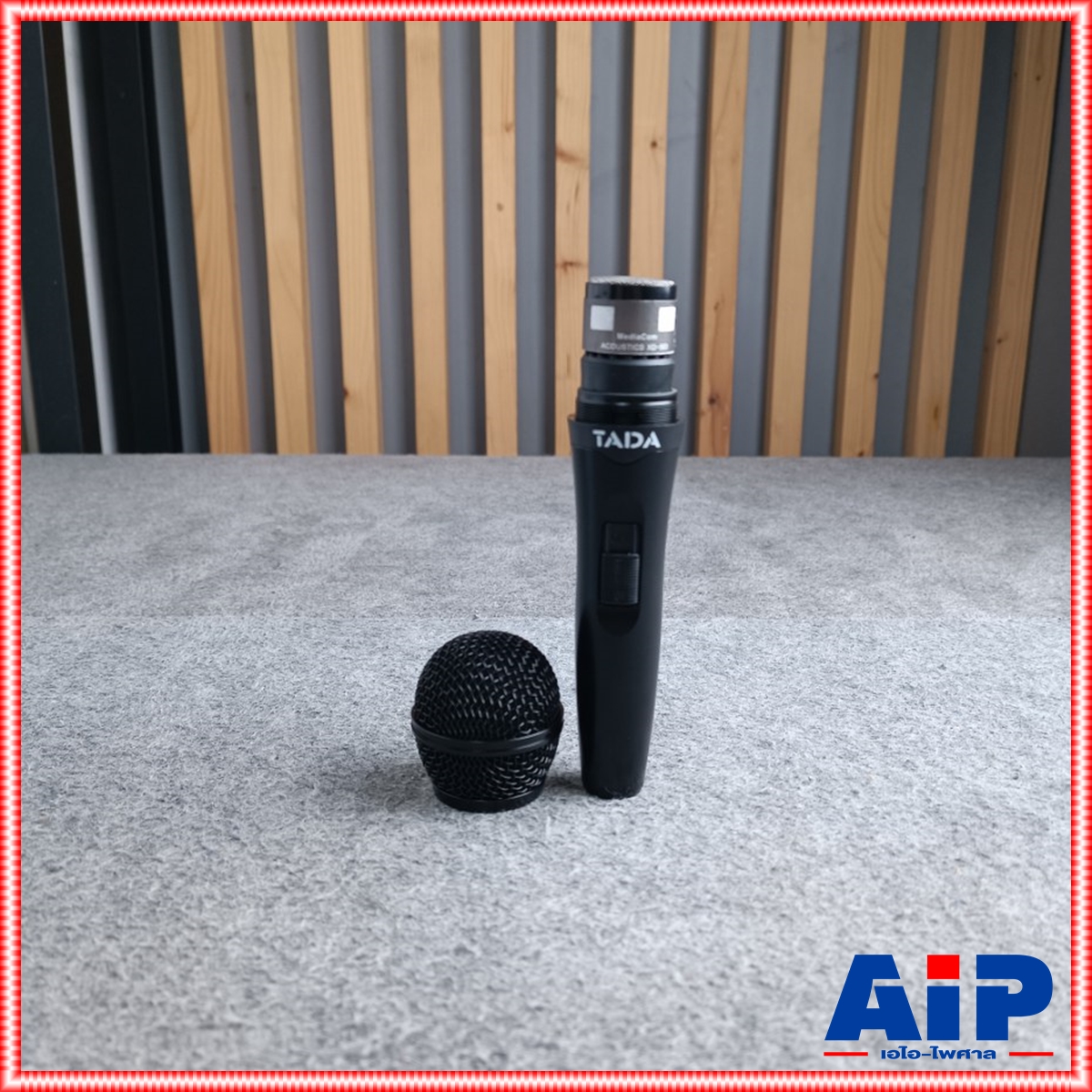 TADA RAD-8 ไมค์สาย ไมค์ไดนามิก RAD 8 RAD8 TA DA ไมค์คาราโอเกะ ไมค์ร้องเพลง แถมฟรี สาย 5 เมตร แจ็คทด ถุงเก็บไมค์ ธาดา เอไอ-ไพศาล