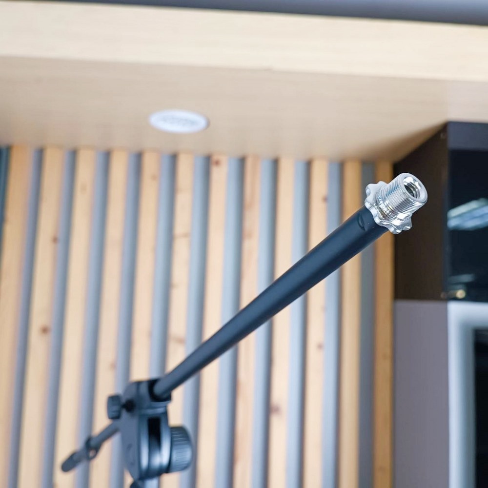 NTS ST-102 ขาตั้งไมค์บูม AUTO LOCK ขาไมค์ตั้งพื้น ขาไมค์บูม ขาไมค์ ขาตั้งไมโครโฟน ST 102 Boom Microphone Stand ST102 เอไอ-ไพศาล