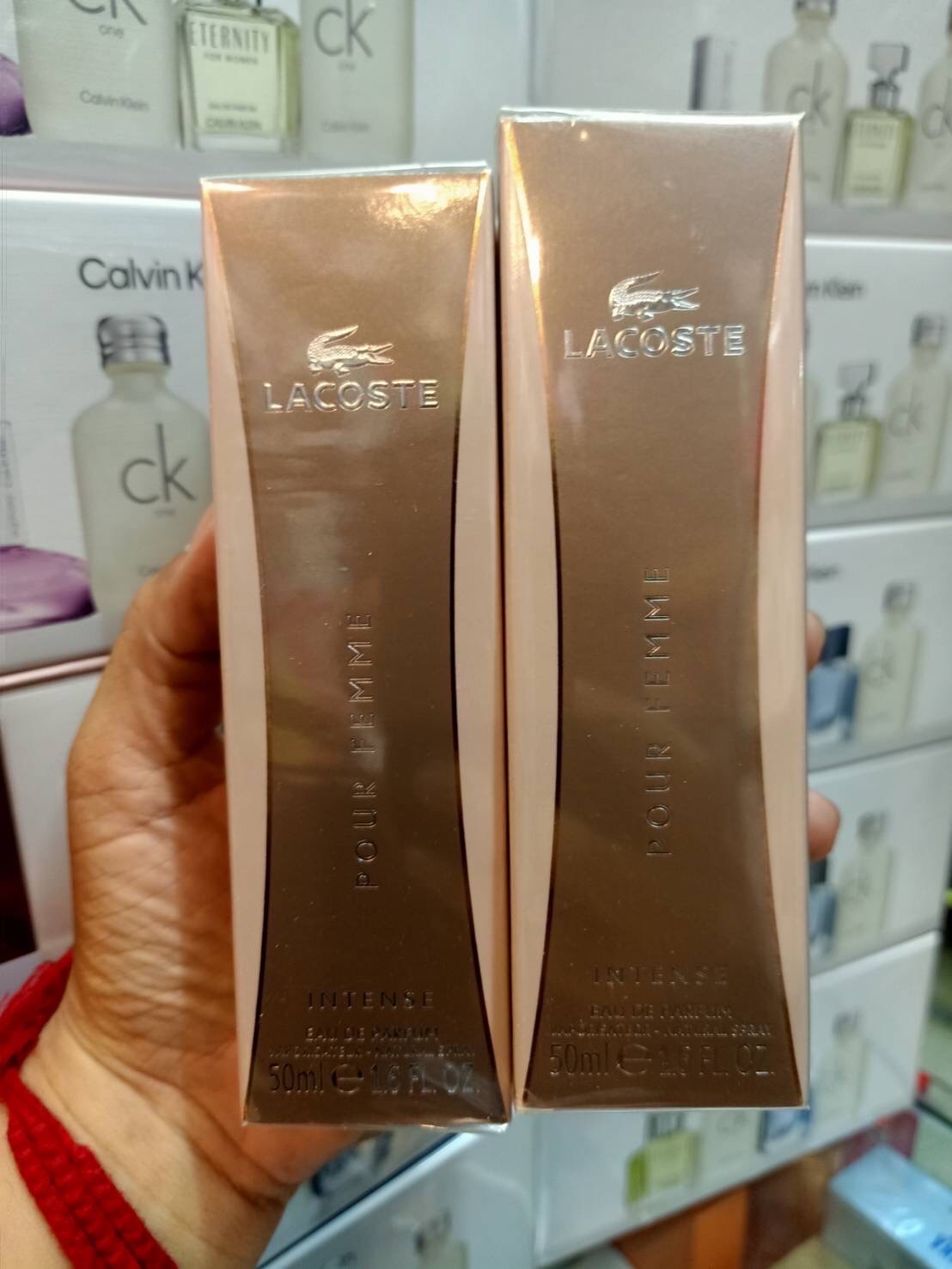 น้ำหอม Lacoste Pour Femme Intense edp 50ml
