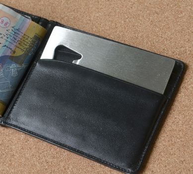 ที่เปิดขวด Diy สี่เหลี่ยม ที่เปิดขวด Stainless แบบบัตรเครดิต สีเงิน สามารถ Laser ชื่อบ่าวสาว ของขวัญ ขงอชำร่วย ของที่ระลึก งานแต่งงาน 378759