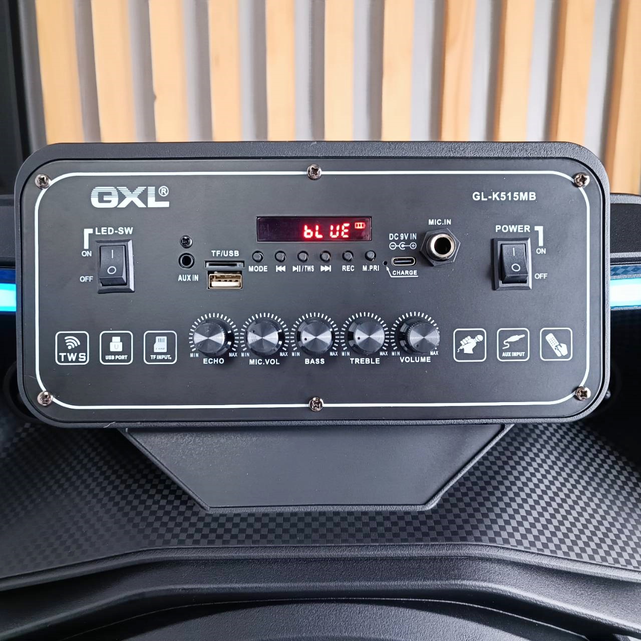 GXL GL-K515MB ลำโพงล้อลาก 15นิ้ว GLK515MB GL K515MB ลำโพง อเนกประสงค์ ตู้ลำโพง เอไอ-ไพศาล