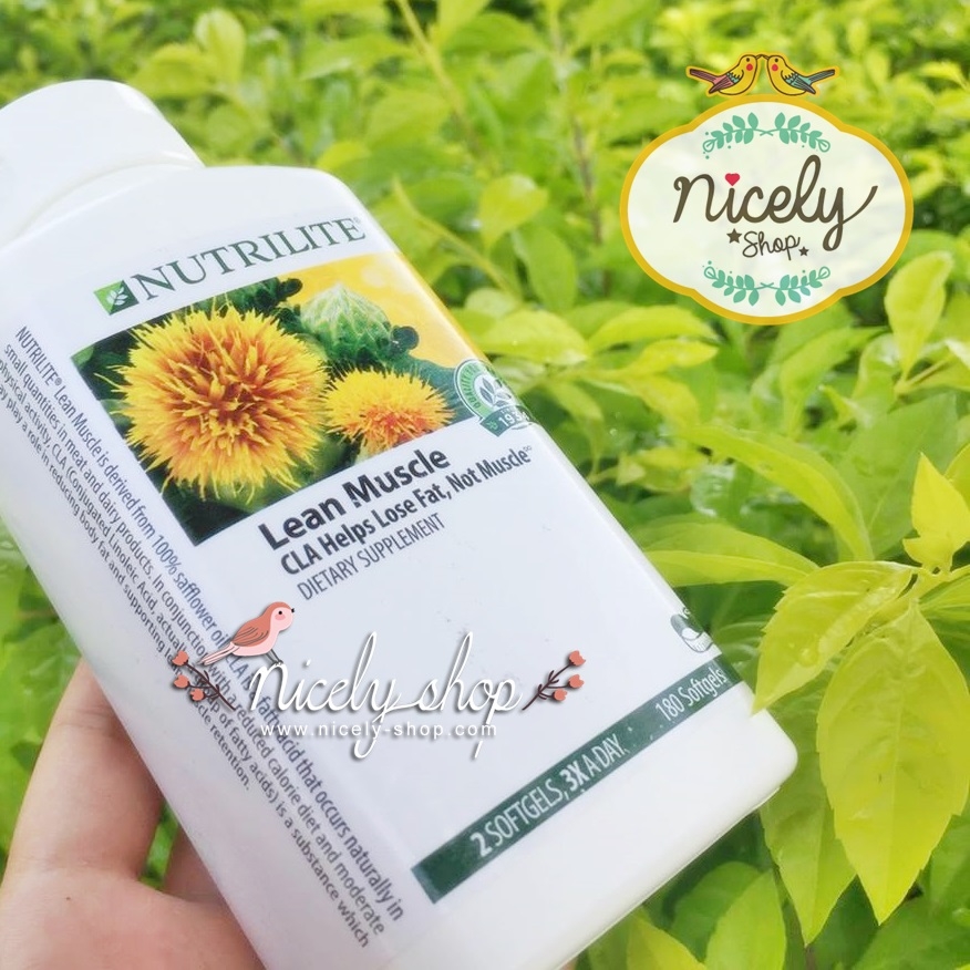 ซีแอลเอ NUTRILITE Lean Muscle (CLA)ประกอบด้วย CLA 500mgผลิตจากดอกคำฝอย