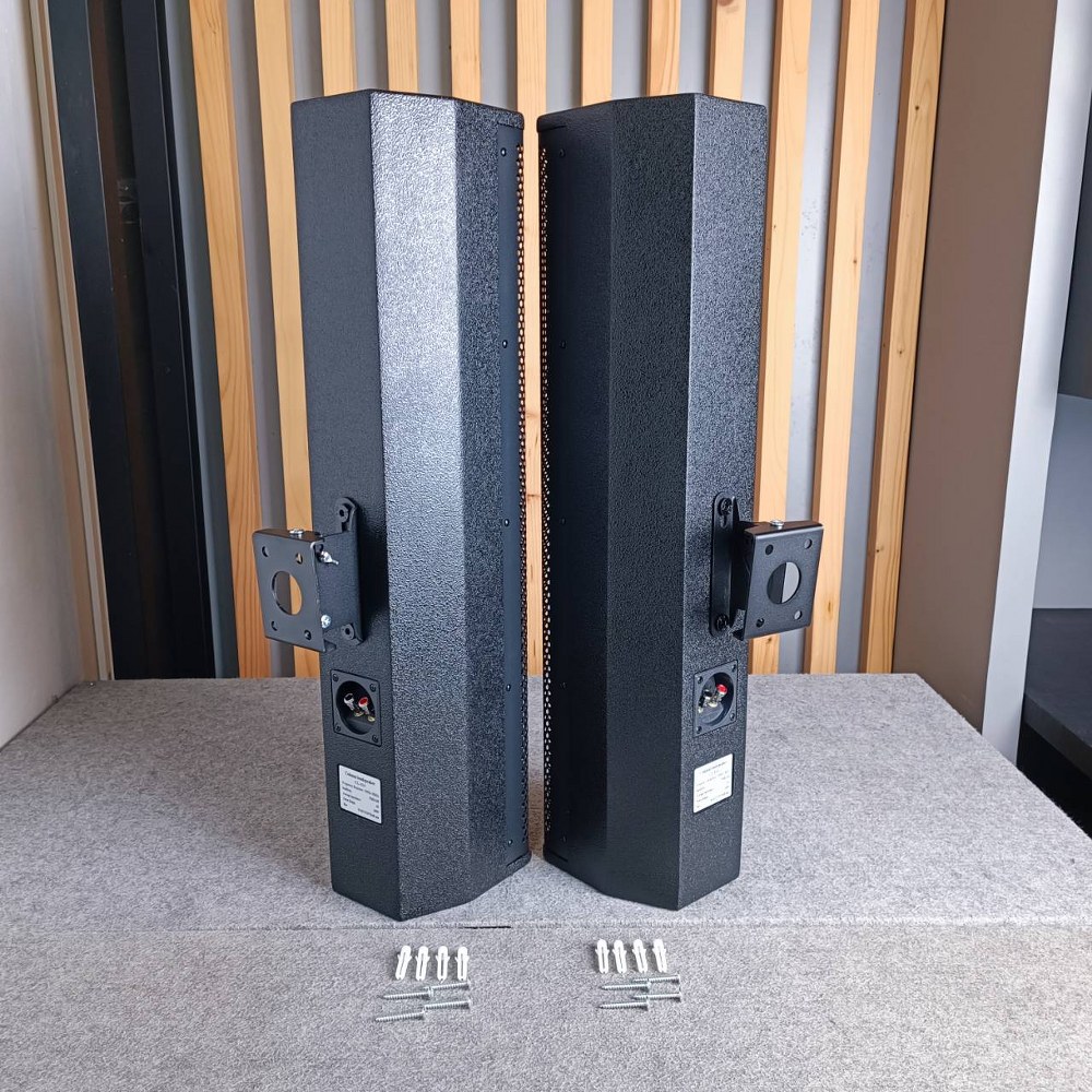 คู่ละ NTS CL-414 column loudspeaker พร้อมขาแขวนพนัง CL-414 CL-414 ลำโพงคอลัมน์ ลำโพง เอไอ-ไพสาล