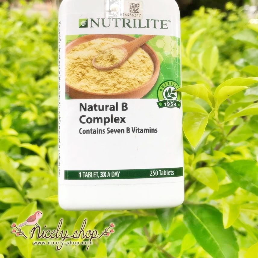 Natural B Complex (250 tab) สำคัญต่อร่างกายมากๆนะจ้า เต็มเปี่ยมได้ด้วยคุณค่าของวิตามินบีรวม 13 ชนิดจ้าสูตรซึมดีค่า วิถีชีวิตที่เคร่งเครียดควรทานจ้า
