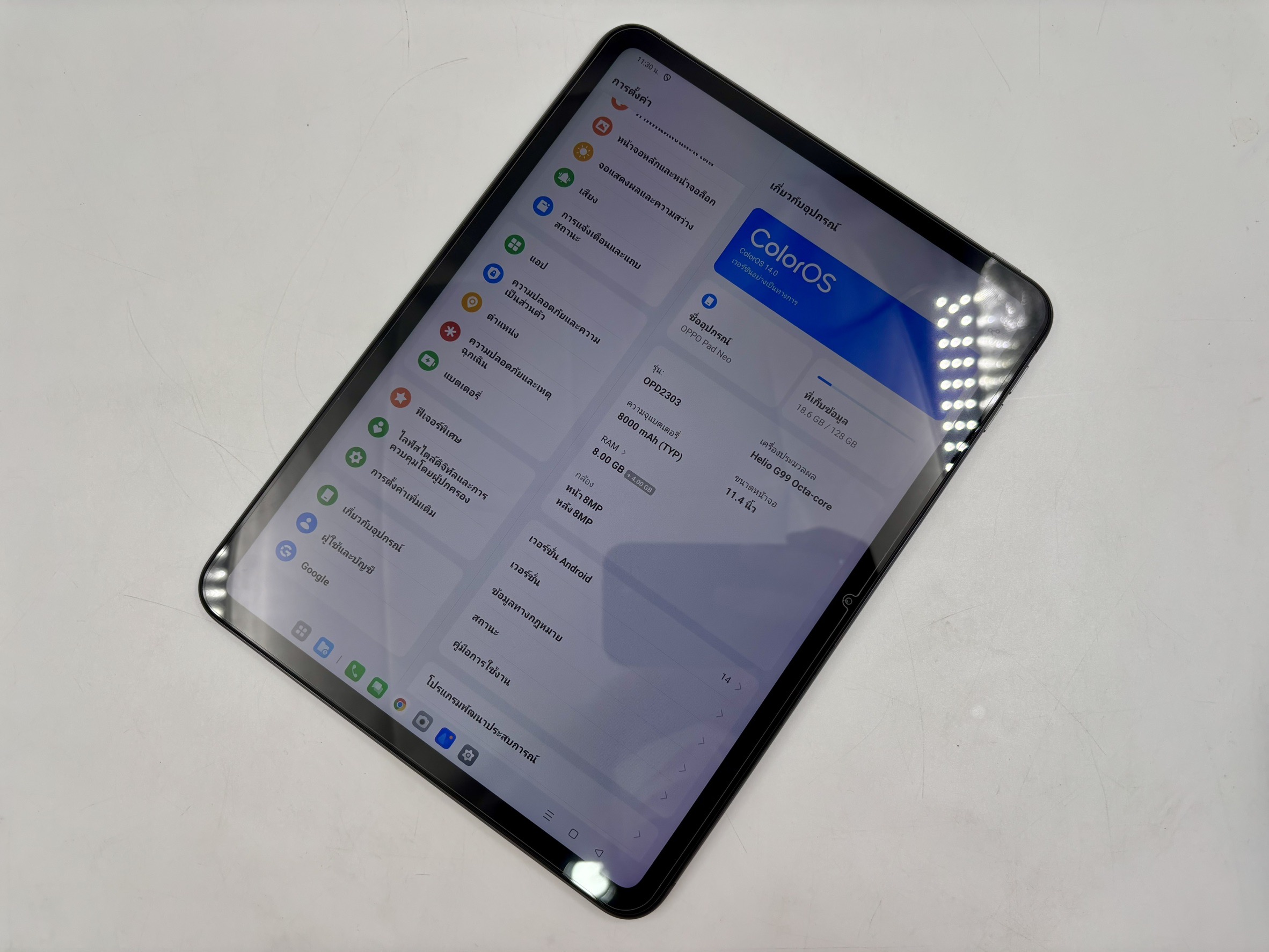 🩶 OPPO Pad Neo 8GB+128GB LTE (Space Grey) 🩶 ✌️ ด่วนๆ‼️ Pad Neo สภาพดี ราคาสุดคุ้ม 🥹