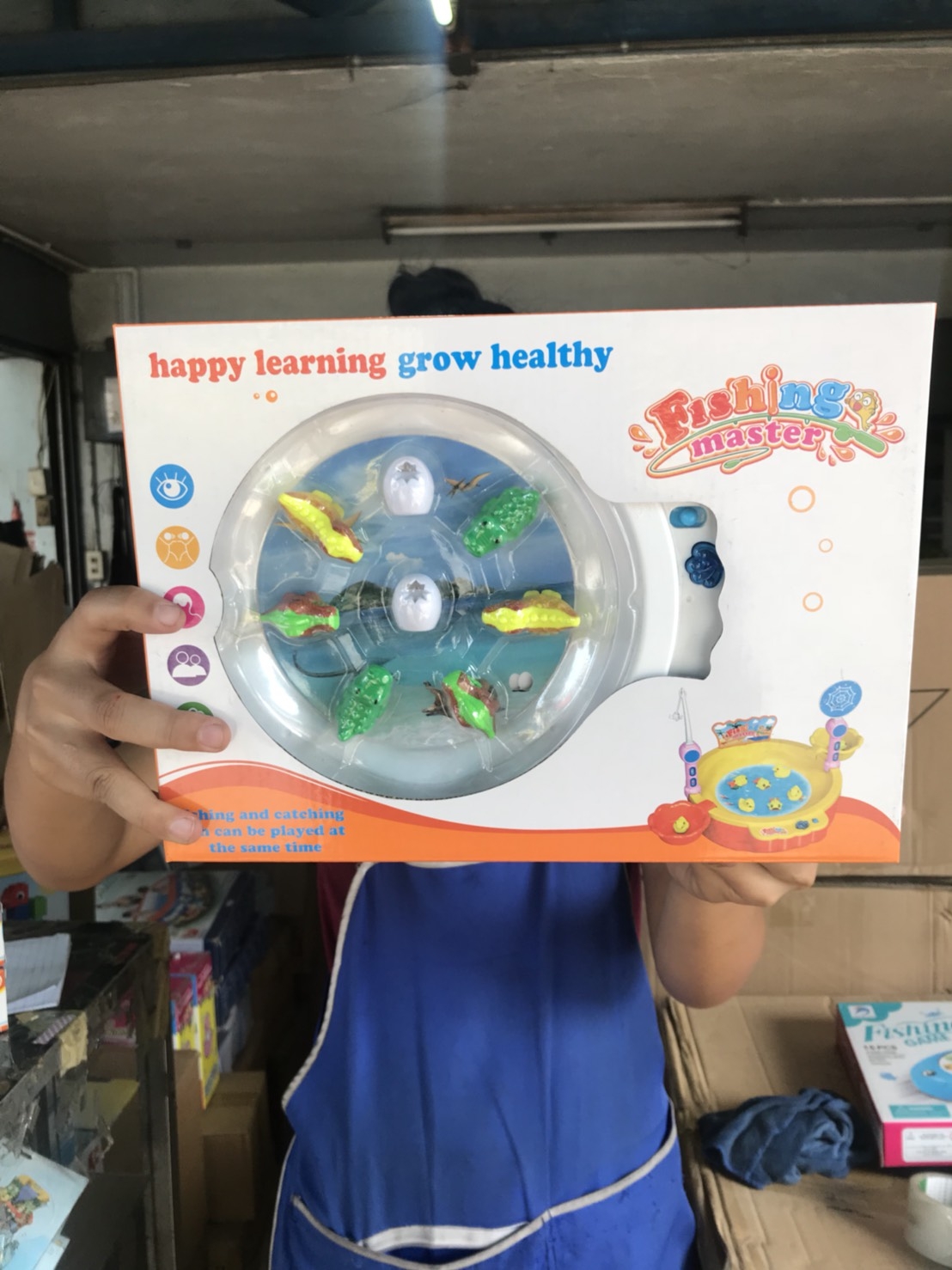 KM68016-4 ของเล่นตกจระเข้ ใส่ถ่านมีเสียง กล่องละ