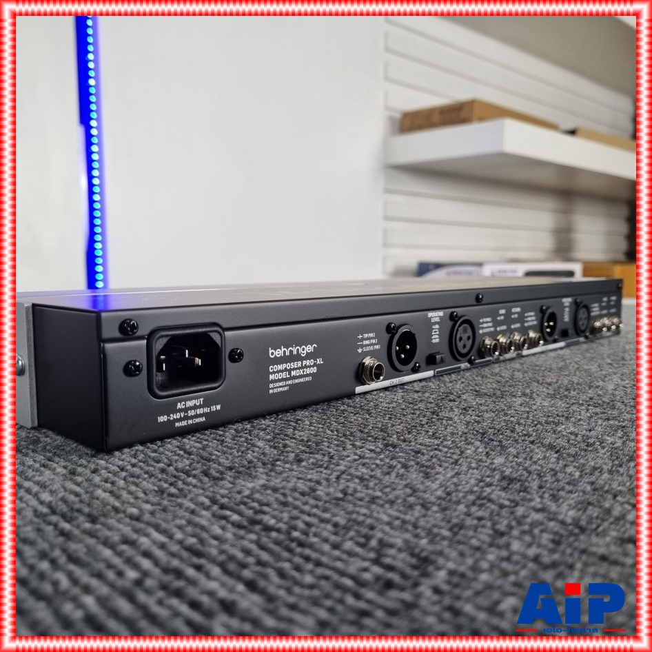 BEHRINGER MDX2600 COMPOSER +++ โปรเซสเซอร์ไดนามิกส์ คอมเพรสเซอร์ MDX-2600 MDX 2600 เอไอ-ไพศาล