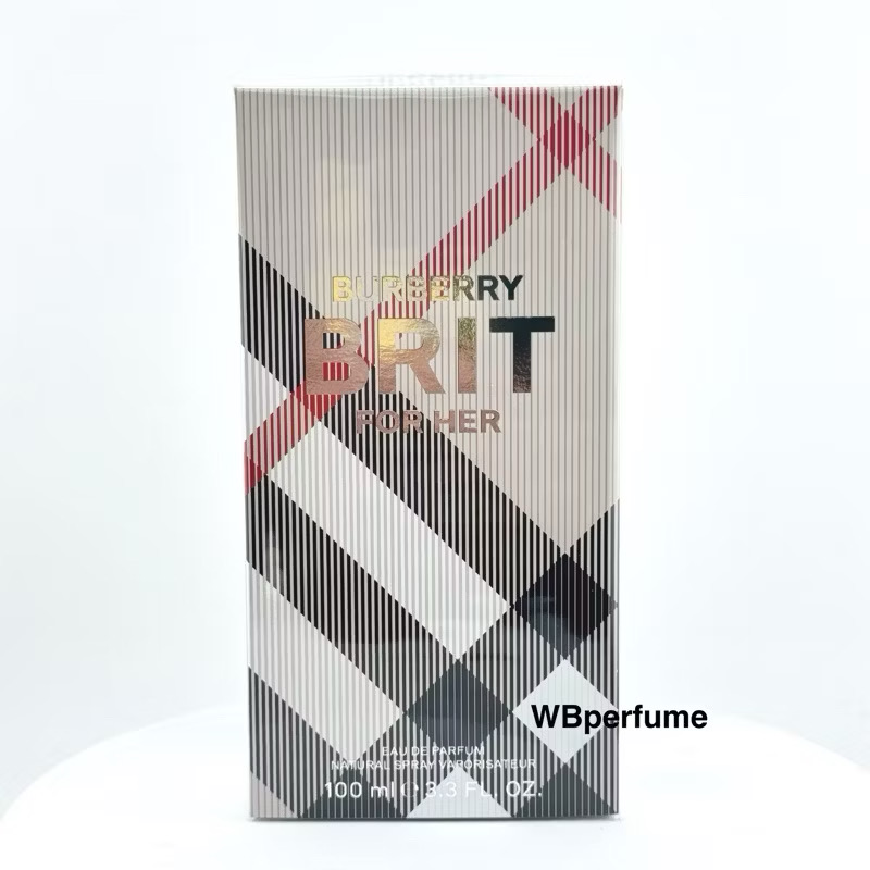 น้ำหอม Burberry Brit Women EDP 100ml. พร้อมกล่อง ของแท้ 100%