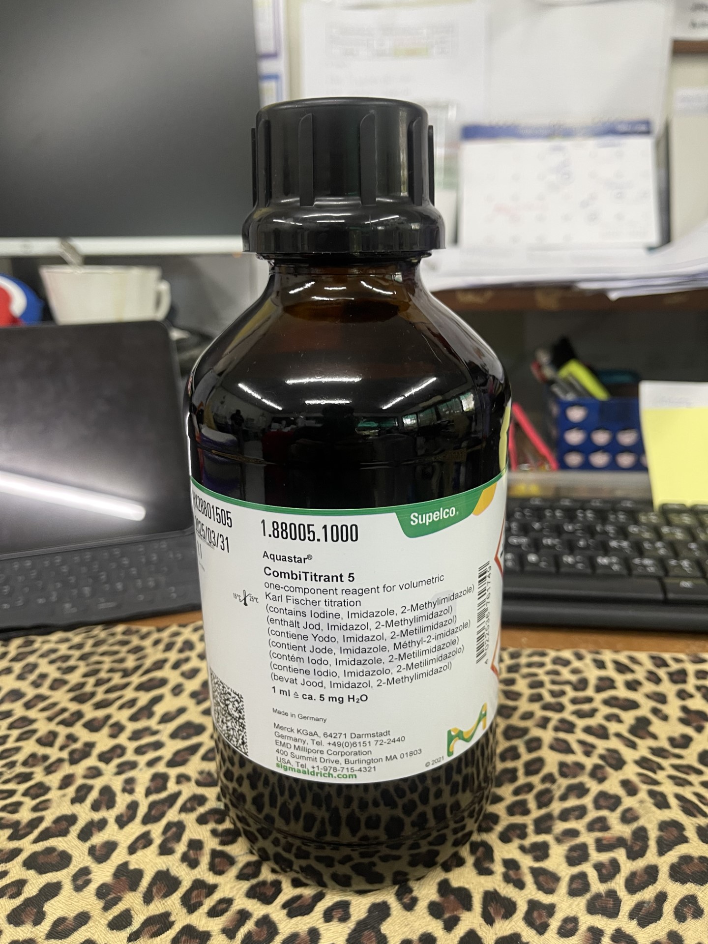 CombiTitrant 5, 1 L - Sigma aldrich