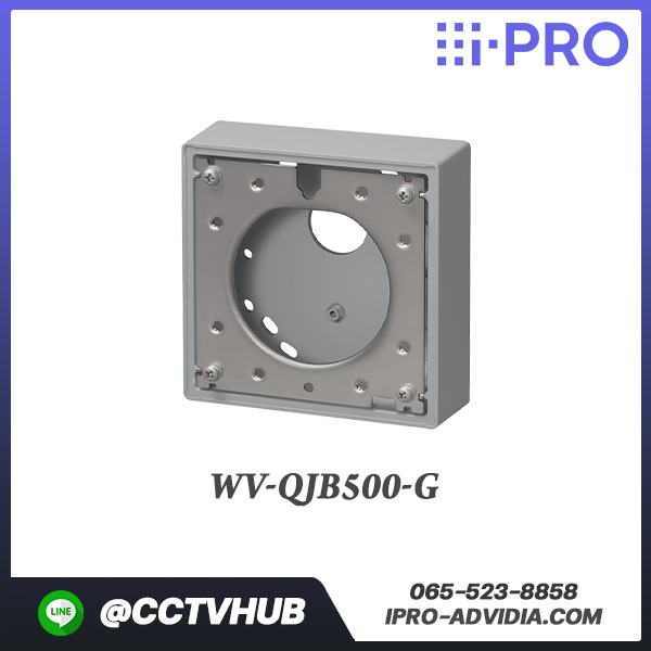 Camera Accessories I-Pro รุ่น WV-QJB500-G Backbox for Outdoor BOX camera, Gray