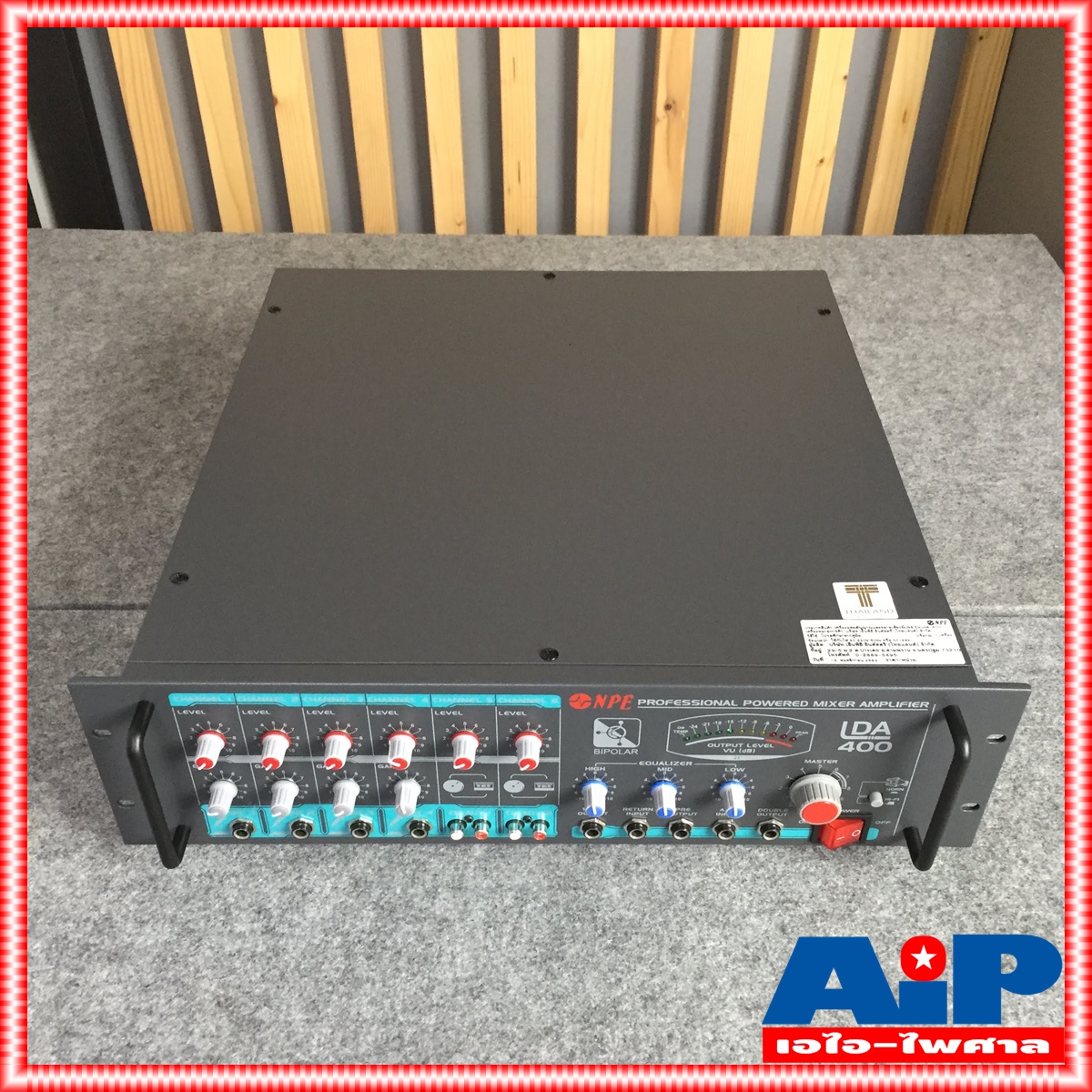 NPE LDA400 AC/DC POWERMIXER LINE lda-400 POWERMIX LDA 400 แอมป์เสียงตามสาย ใช้ได้ทั้งไฟบ้าน 220V ไฟรถ DC24V เอ็นพีอี +++