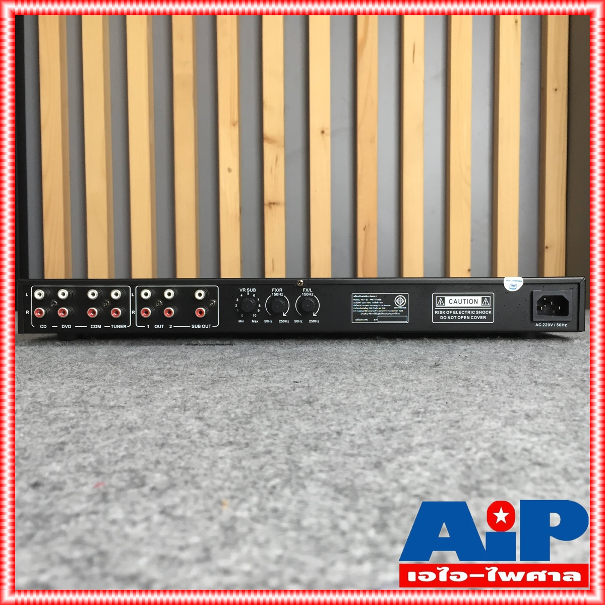 PROEUROTECH PRE777USB ปรีคาราโอเกะ บลูทูธ ปรีแอมป์ ปรีแอมป์บ้าน ปรีแอมป์แยกซับ ปรีแอมป์บลูทูธ pre 777 เอไอ-ไพศาล