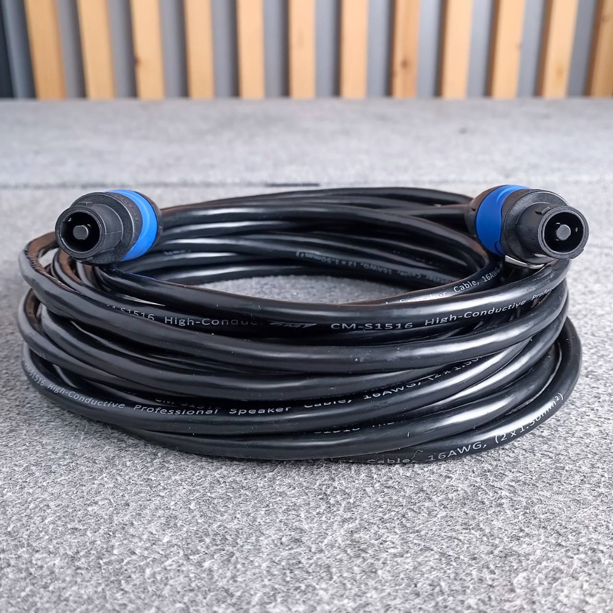 10เมตร สายลำโพงCM 1.5mm+SPEAKONอย่างดี สายลำโพง สายสเปคคอนหัวท้าย สายลำโพงสำเร็จรูป เอไอ-ไพศาล