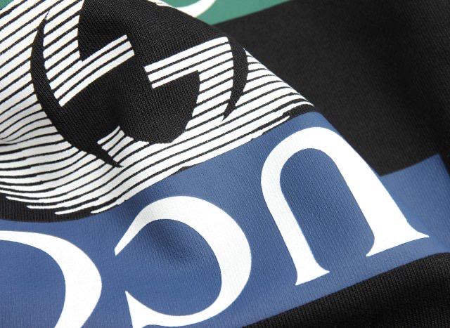 **Mix** เสื้อฮู้ด Gucci COTTON JERSEY HOODED SWEATSHIRT ใส่ได้ ชาย หญิง สินค้าใหม่ ของแท้