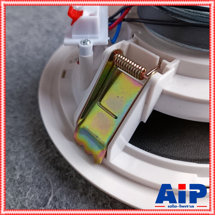 NPE LS-006 ลำโพงเพดาน6นิ้ว 70/100V สำหรับกระจายเสียงในและนอกห้อง ลำโพงฟลูเร้นจ์ขนาด 6 นิ้ว LS 006 LS006 เอไอ-ไพศาล