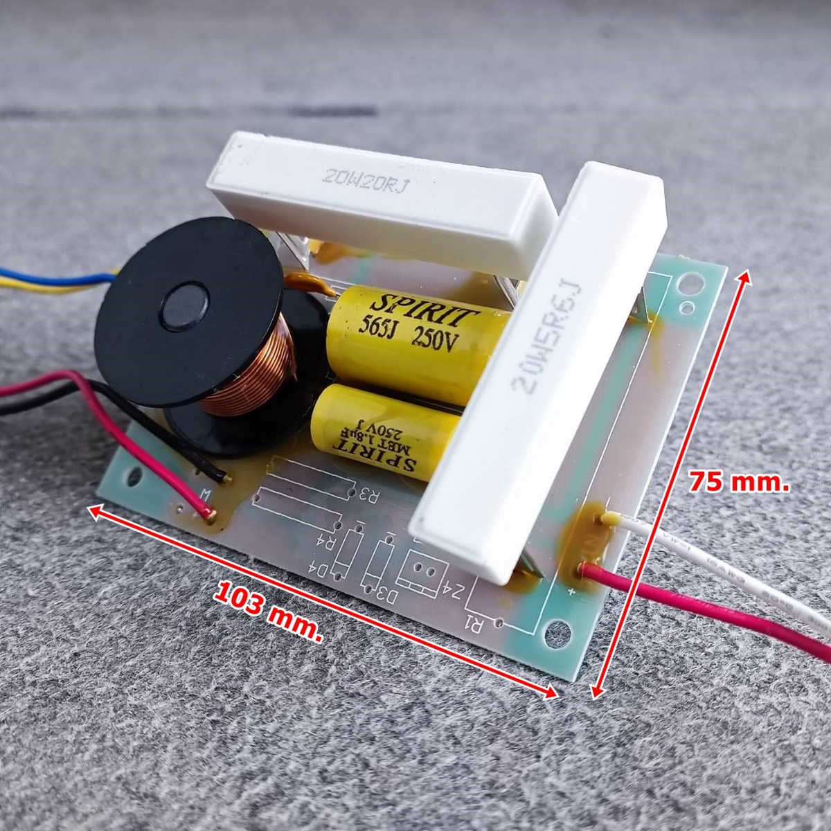 NPE NW-15 NETWORK 2WAY เน็ตเวิร์ค network 2ทาง เน็ตเวิร์คลำโพง 2Way NW15 NW 15 เน็ตเวิร์คกลางแหลม ตัวแยกสัญญาณ เอไอ-ไพศาล