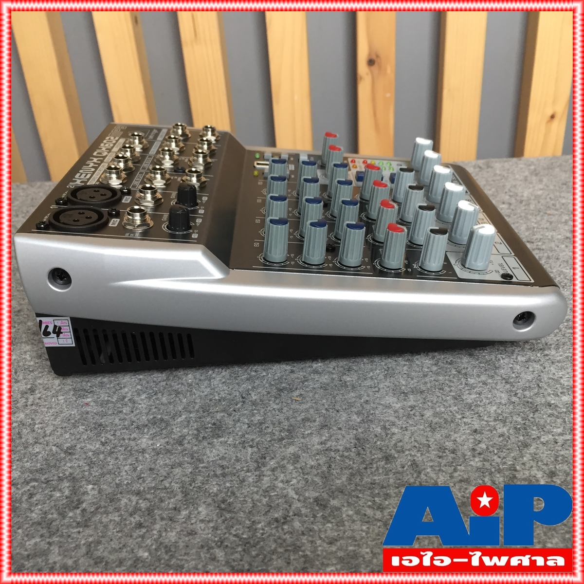BEHRINGER XENYX QX-602 MP3 mixer มิก มิกเซอร์ QX 602 MP3 เครื่องผสมเสียง QX602MP3 ของแท้ ประกัน บ.บูเช่ 1ปี เอไอ-ไพศาล +++