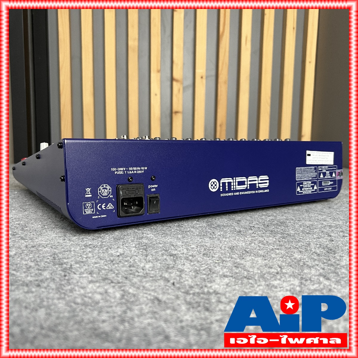 MIDAS DM-16 MIXER MIX DM 16 เครื่องปรับแต่งเสียง DM16 มิกเซอร์ มิกซ์ ของแท้ประกันศูนย์ไทย 1ปี MI DAS +++