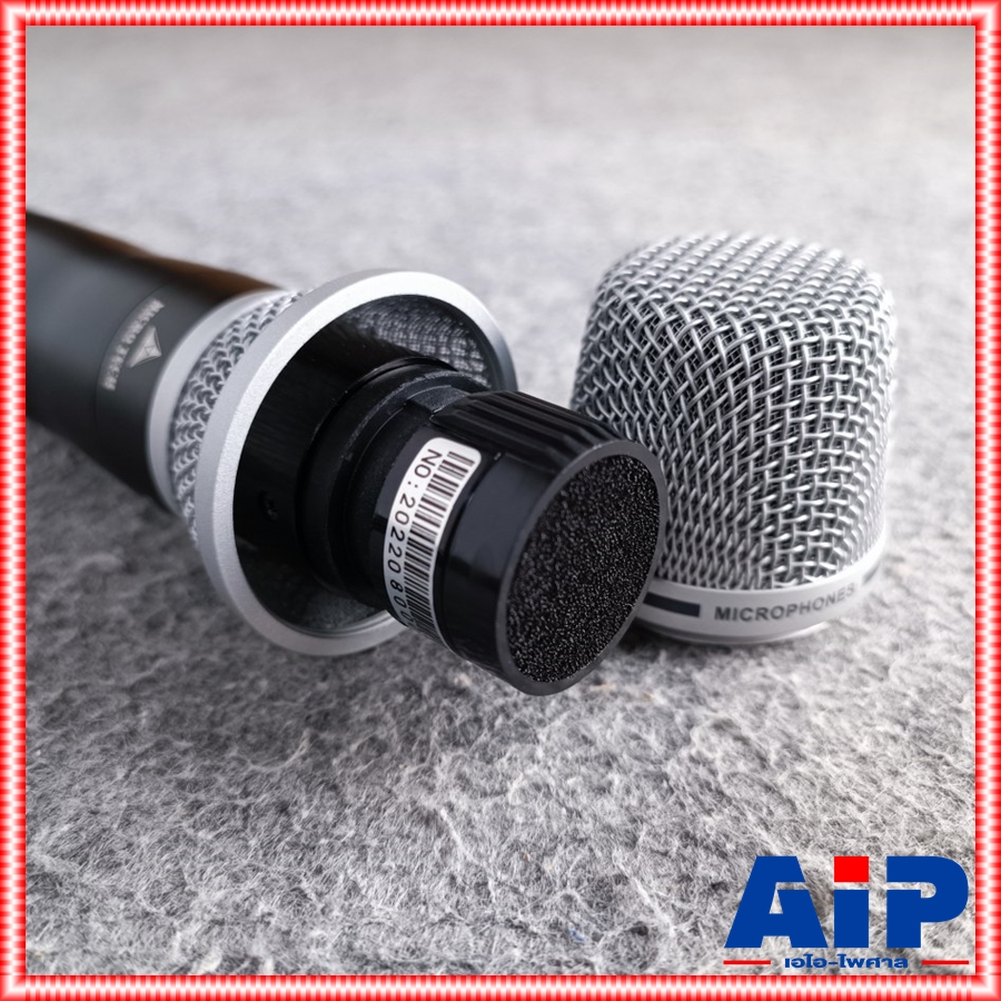 MICROTECH MT-999A ไมค์ลอยมือถือคู่UHF ไมโครเทค ไมค์ไร้สาย ย่าน UHF คลื่นความถี่ใหม่ 4 เสา MT 999 A MT999A เอไอ-ไพศาล +++