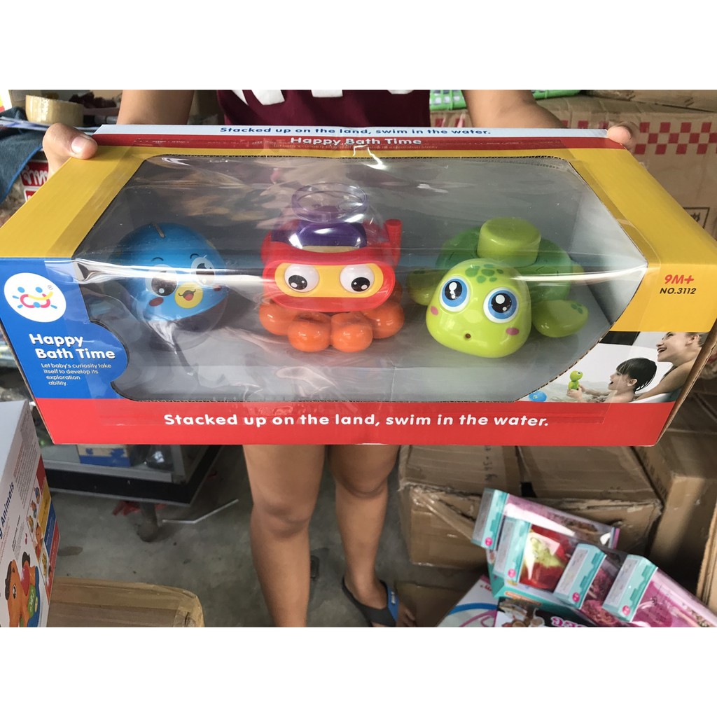3112 ของเล่นในน้ำ งานดี Huile Toys ปลีกชิ้นละ