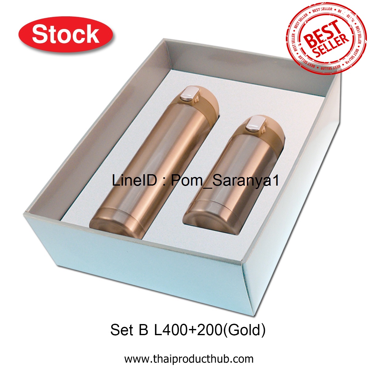T42-091-CP-010-__กระบอกน้ําเก็บอุณหภูมิ . ของชำร่วย . ของที่ระลึก
