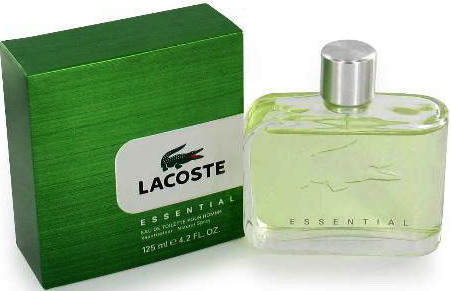 แพคเกจใหม่ น้ำหอมแท้100% LACOSTE ESSENTIAL EAU DE TOILETTE สำหรับคุณผู้ชาย ขนาด 125 มล.