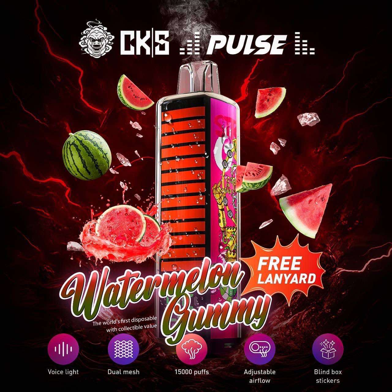 มาใหม่ สวยม๊ากกก unipro 22,000puffs มีไฟตามจังหวะเพลง