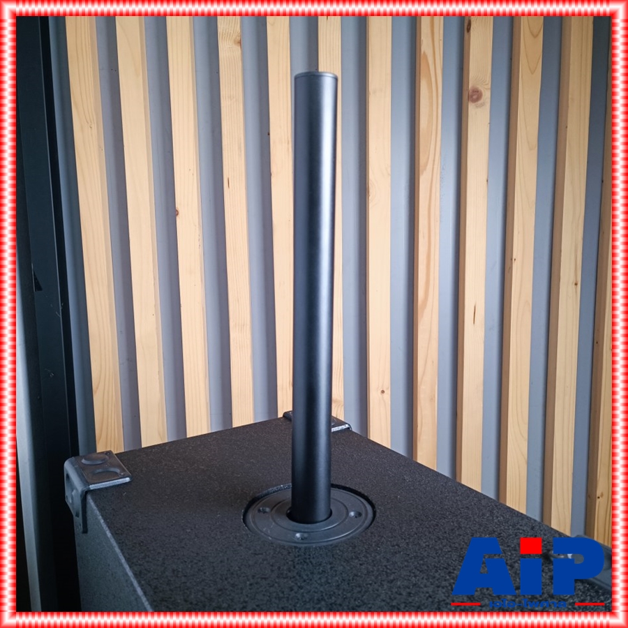 1ต้น COMPACT ท่อเหล็ก 35mm ยาว45เซนติเมตร ท่อกลาง เสา เสากลาง ท่อเหล็ก สีดำ ตั้งระหว่าง ตู้กลางแหลม / ตู้เบส เสาปัก เอไอ-ไพศาล