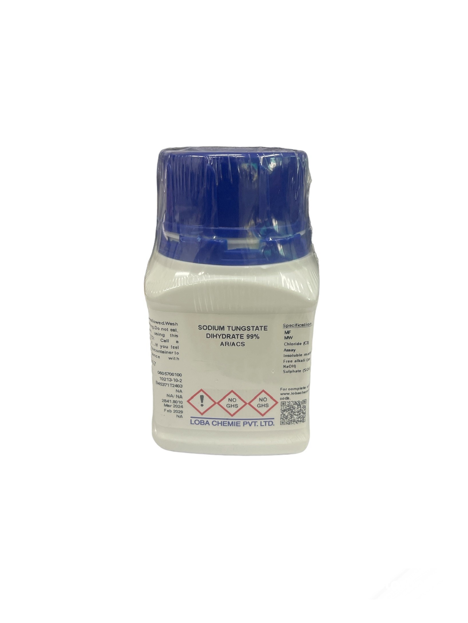 Sodium Tungstate dihydrate 99%, 100 g -Loba