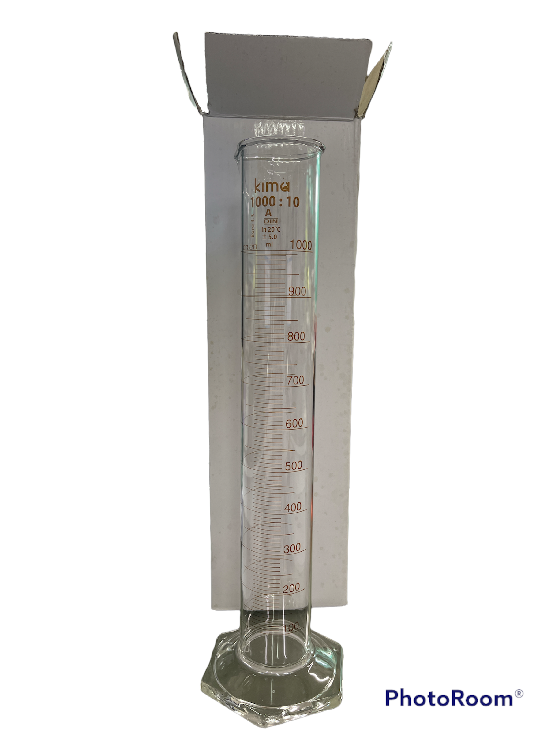 กระบอกตวง ชนิดแก้ว Cylinder Glass Class A ขนาด 5 ml -2000 ml