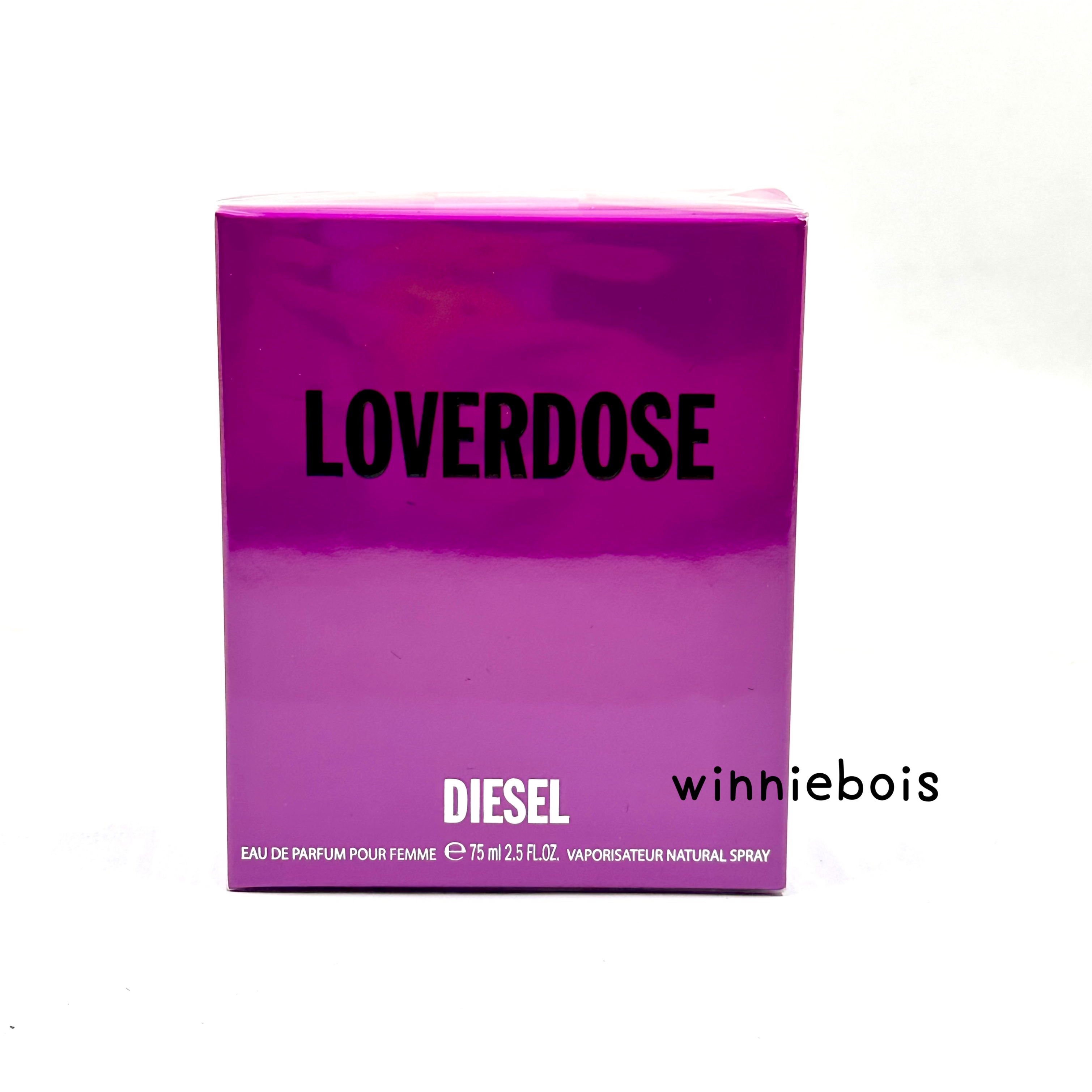 น้ำหอม Diesel Loverdose edp 75ml women กล่องซีล