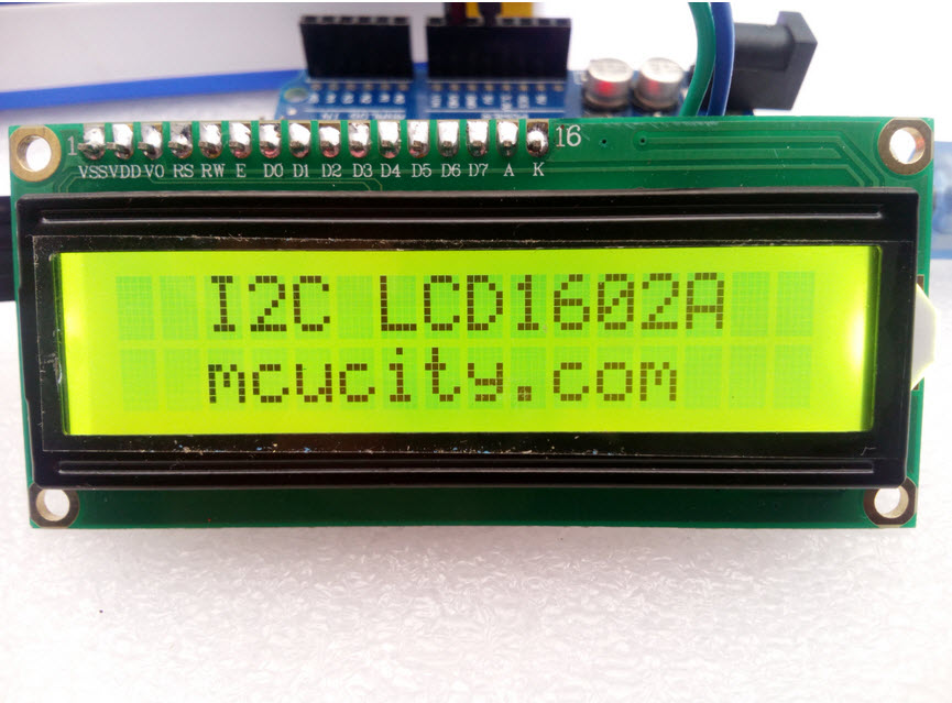 IIC/I2C/TWI 1602 16x2 Serial LCD Module Display for Arduino (GREEN)