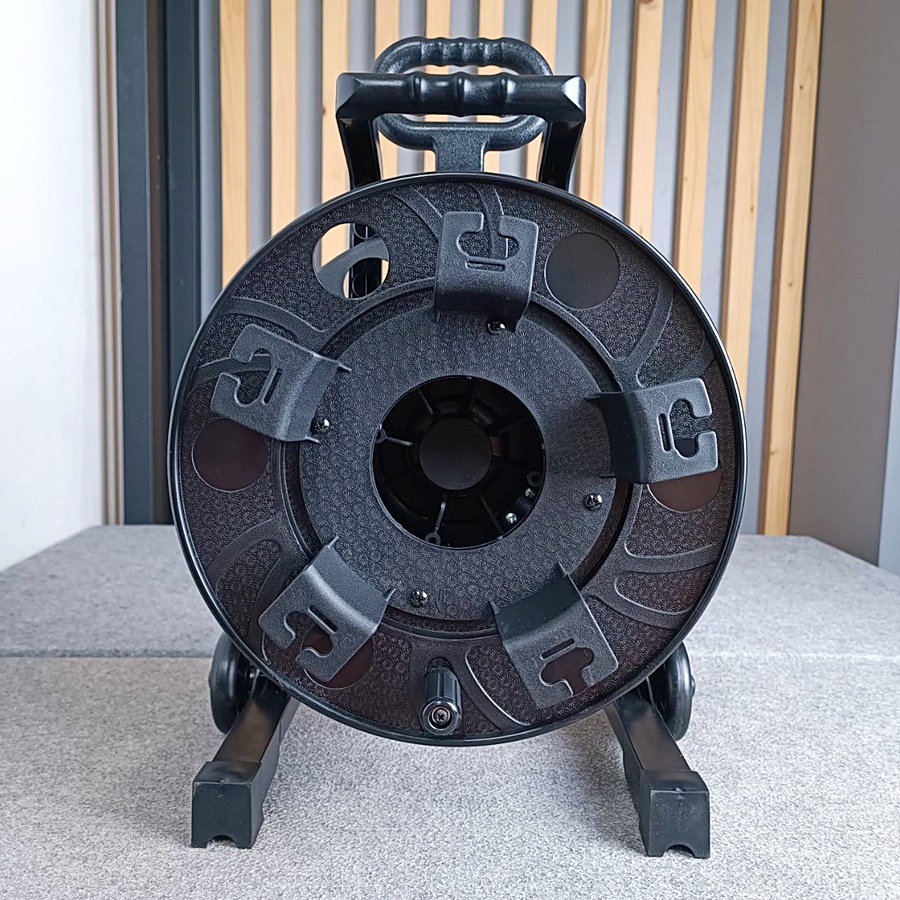 LIDGE YM-421 ล้อสายไฟ โรลม้วนสายไฟ ล้อเก็บสายไฟเปล่า+ล้อลาก YM421 YM 421 ล้อม้วนเก็บสายไฟ เอไอ-ไพศาล