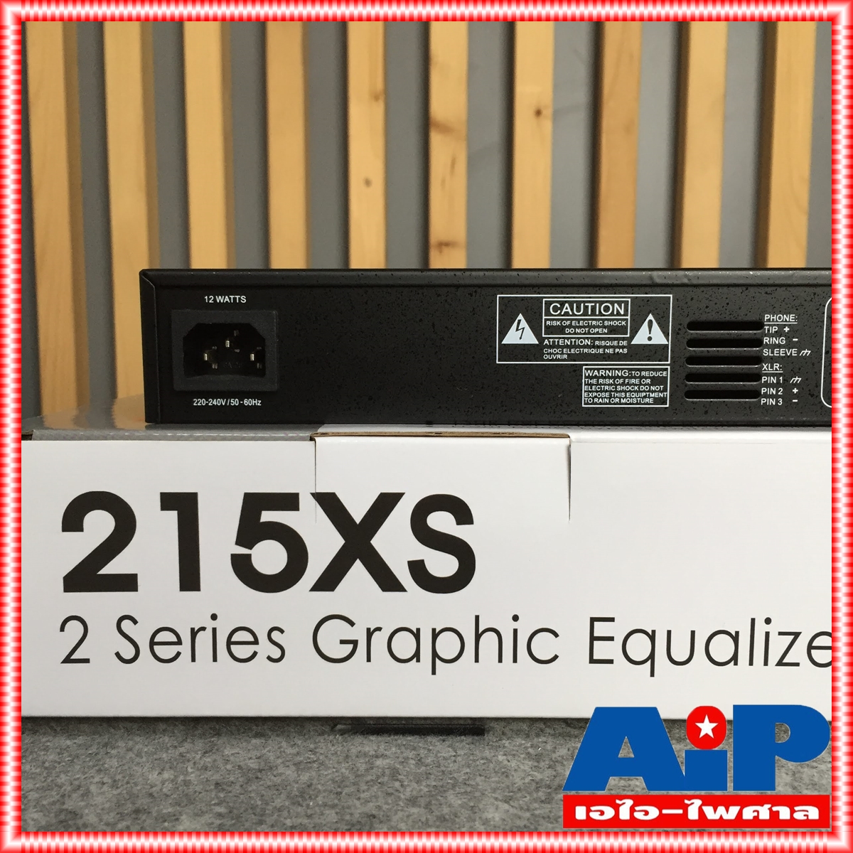 NTS 215XS EQ ST 15BAND เครื่องปรับแต่งเสียง เครื่องขยายเสียง EQขยายเสียง อีควอไลเซอร์ เอ็นทีเอส ST15BAND เอไอ-ไพศาล