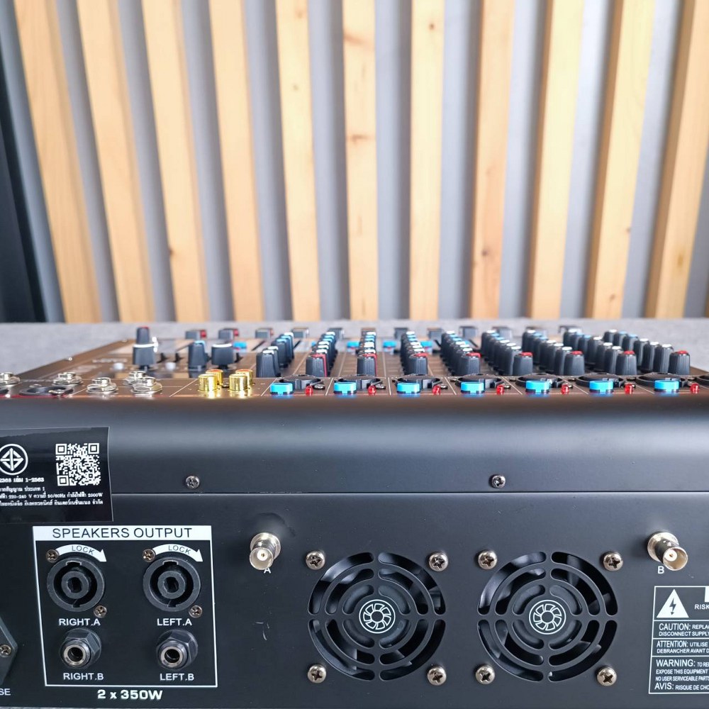 TADA SPIRIT-8 POWERMIXER พร้อม ไมค์ลอย2ตัว 350 watt EFX USB บลูทูส ธาดา มิกเซอร์อนาล็อก SPIRIT 8 SPIRIT8 เอไอ-ไพศาล