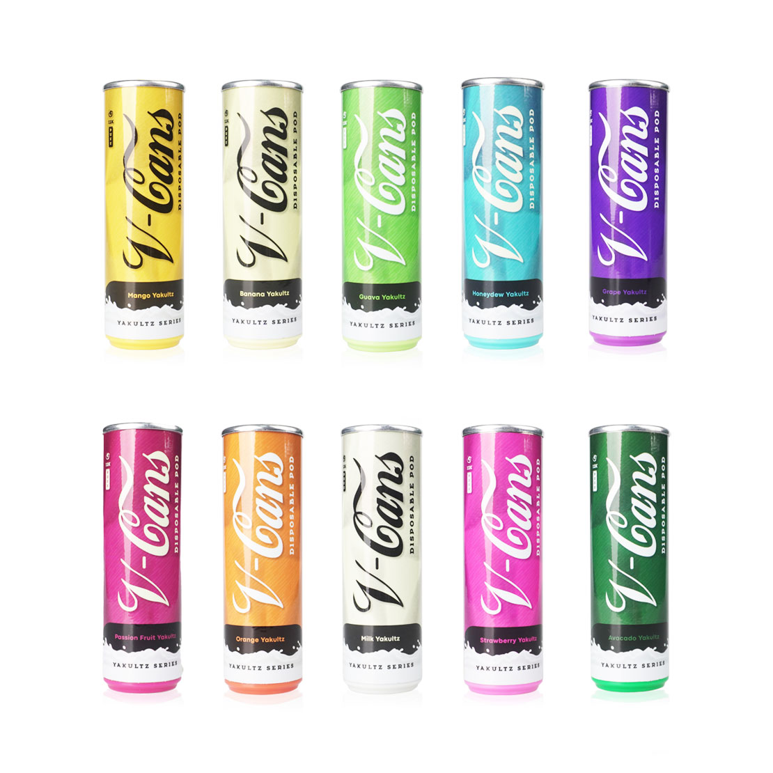 📌1 แถม 1 VCANS 12000pugfs DISPOSABLE POD โค้กกระป๋อง