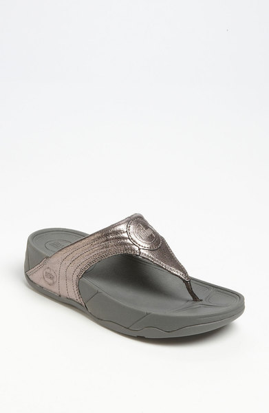 "Pre-order" FitFlop Walkstar 3 (Patent)--Pewter