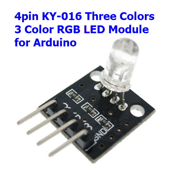 4pin KEYES KY-016 Three Colors 3 Color RGB LED Sensor Module for Arduino