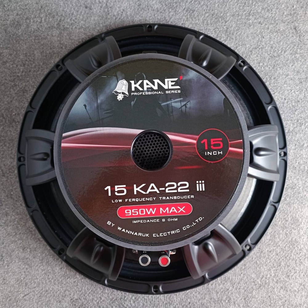 1ดอก ลำโพง15นิ้ว KANE KA-22 V3 III ดอกลำโพง โครงหล่อ วอยซ์3นิ้ว ลำโพงซับ ลำโพง โครงเหล็กหล่อ KA22 KA 22 ดอกลำโพง เอไอ-ไพศาล