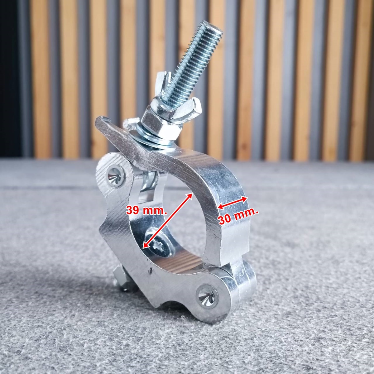 CLAMP-3 แค้มเดี่ยว แค้มยึดไฟพาร์ แค้วยึดไฟเวที ไฟPAR แค้มสำหรับเกาะยึดทรัส เอไอ-ไพศาล