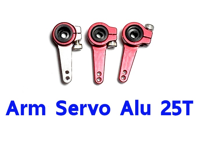 Arm Servo Alu 25T ใช้กับ Futaba #6