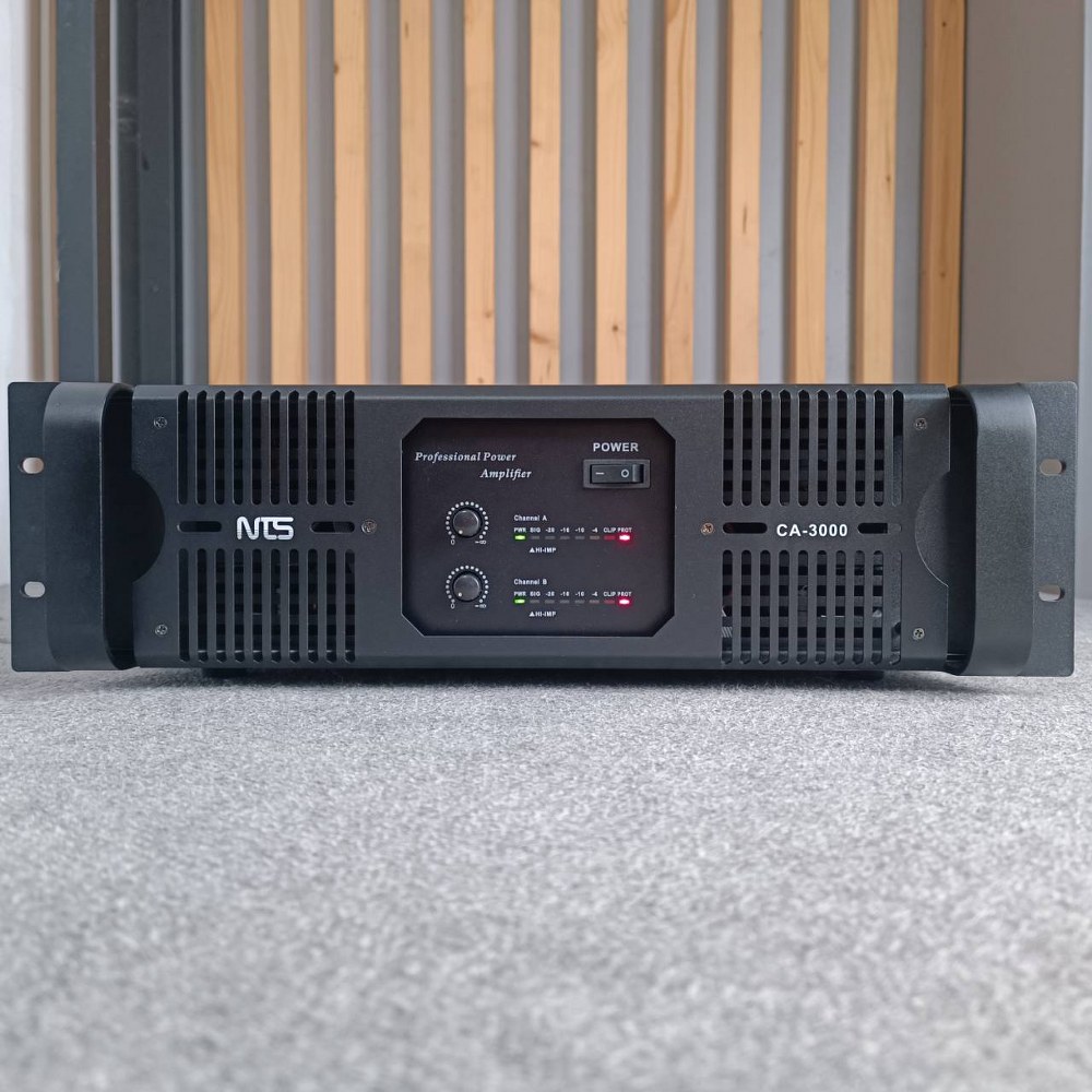 NTS CA-3000 POWERAMP CLASS H เพาเวอร์แอมป์ เครื่องขยายเสียง แอมป์ แบบหม้อแปลง CA 3000 CA3000 เอไอ-ไพศาล