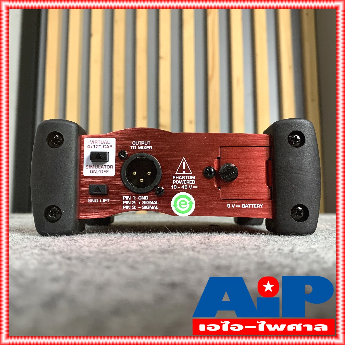 BEHRINGER GI100 ULTRA-G Direct Box กล่องกรองเสียง กล่องป้องกันเสียงรบกวน ตัวกรองเสียง กล่องDI GI 100 GI-100 ไดเร็คบ็อก +++