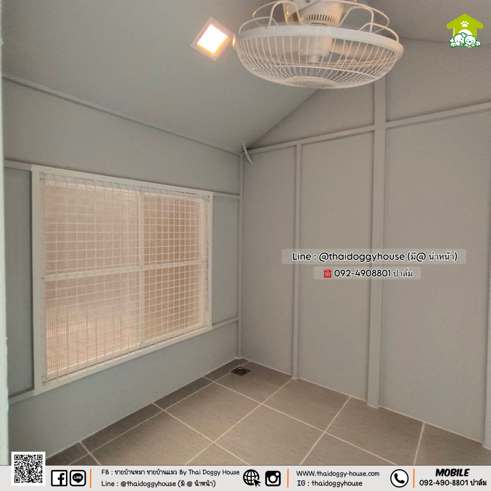 𝗠𝗜𝗡𝗜𝗠𝗔𝗟 𝗦𝗧𝗬𝗟𝗘 บ้านหมา บ้านแมว " 𝐓𝐇𝐀𝐈 𝐃𝐎𝐆𝐆𝐘 𝐇𝐎𝐔𝐒E