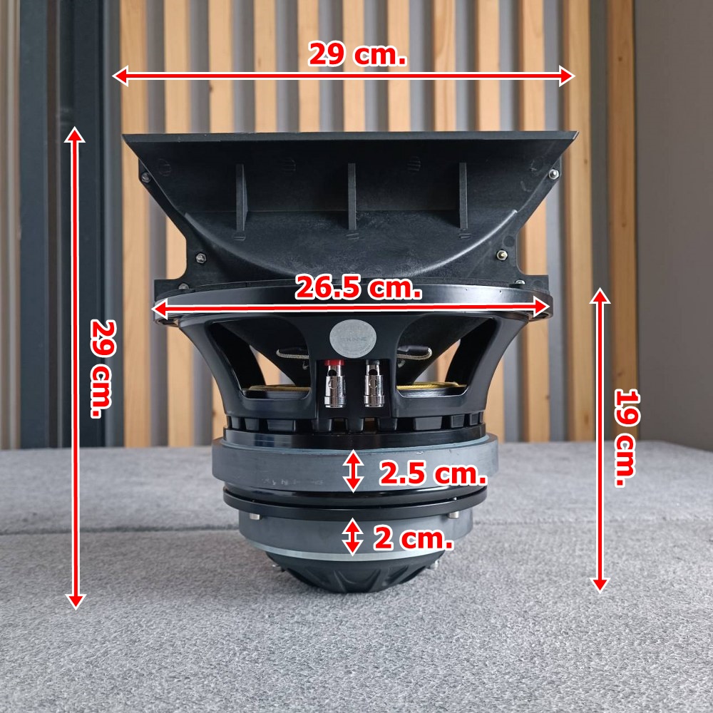yyy KANE 10 ชนะเลิศ 75 ลำโพง10นิ้ว พร้อม ปาก LINE ARRAY ดอกตู้ลำโพง ดอกลำโพงกลางแจ้ง ดอกลำโพง10นิ้ว600วัตต์ คาเน่ รุ่น 10ชนะเลิศ75 เอไอ-ไพศาล