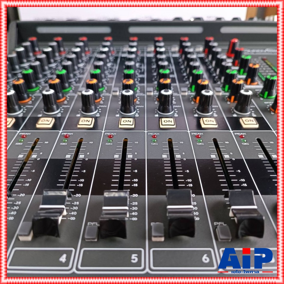 SOUNDVISION AMX-10 MIXER เครื่องผสมสัญญาณ มิกเซอร์ อนาล็อก 10 CH ซาวด์ วิชั่น รุ่น AMX 10 AMX10 เอไอ-ไพศาล