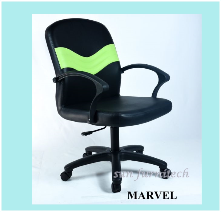เก้าอี้สำนักงานพนักพิงเตี้ย, เก้าอี้สำนักงาน มีท้าวแขน complete รุ่น MARVEL